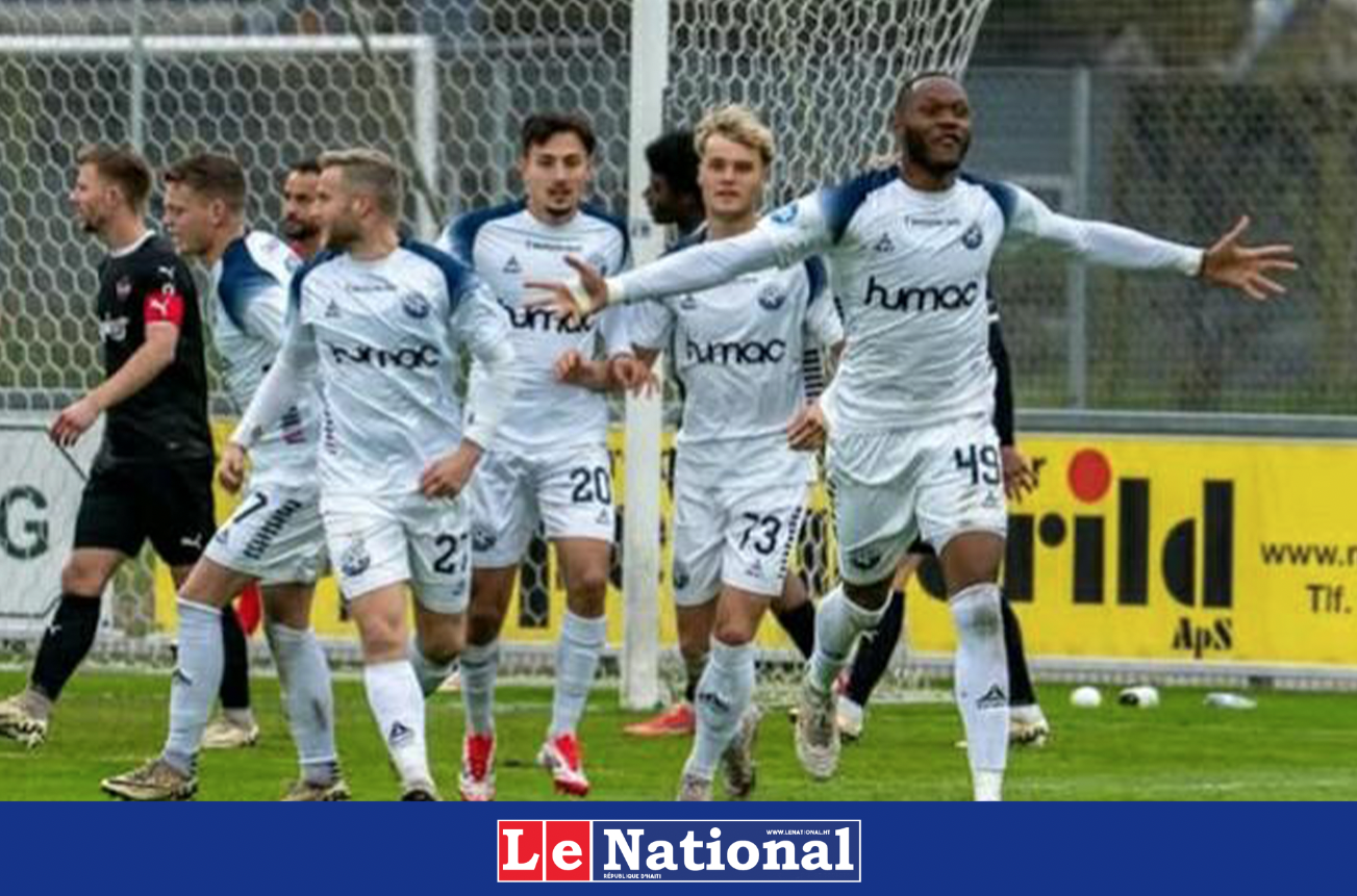 Shanyder Antonio Borgelin inscrit l'un des deux buts du Vendsyssel FF !